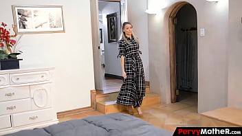 Pretty religious blonde milf pounces to her stepson's bone