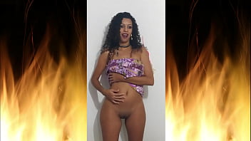 Beautiful woman teasing