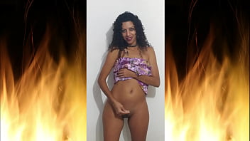 Beautiful woman teasing