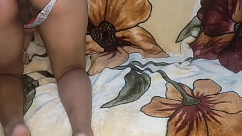 Young girl with tight ass gets fucked on the couch