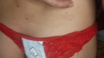 Young girl with tight ass gets fucked on the couch