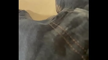 Pissing in jeans in the shower