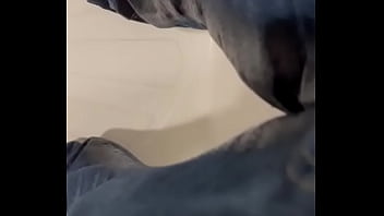 Pissing in jeans in the shower