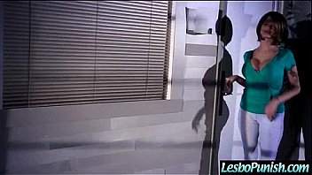 Lesbian girls indigo&jenna in punish sex scene on cam video 25