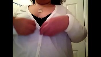 Playing with my boobs