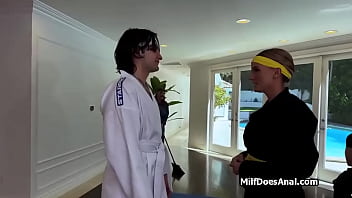 Karate winner gets to ass fuck that beautiful cougar