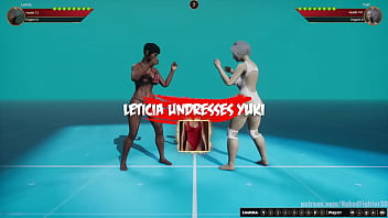 Leticia vs yuki nf3d kinky combat vr level