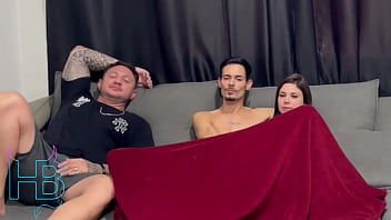 My step uncle came to visit me and caught me and my girlfriend in the act