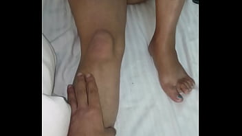 After deepthroat big boobsgirl barely stand on feet from hard fuck