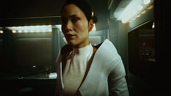 Hanako arasaka cyberpunk 2077 animation hammer club backstage scene lizzie's braindance mod edit