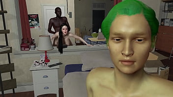 3d horny slut have cuckold sex with her bbc boss