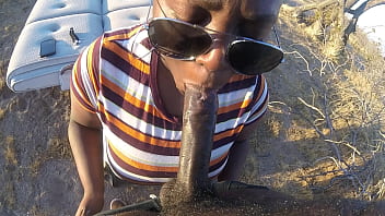 Hiking ends with a sore throat and pussy