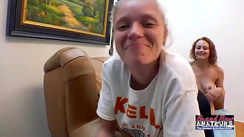 Petite hotties luna parish and sassy lick each others tits and pussy