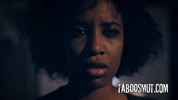 Black babe rides on a hard cock after the photo session