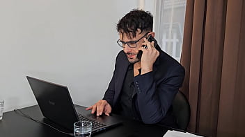 Kristina grace slutty employee gets dap and pissed in mouth from boss & frustrated collegue