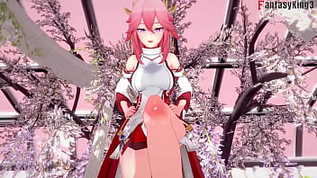 Yae miko sucking & fucking 1 genshin impact full & full pov version on ptrn and fantasyking3