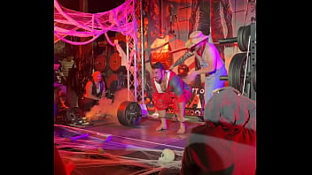 545lbs at a halloween deadlift competition