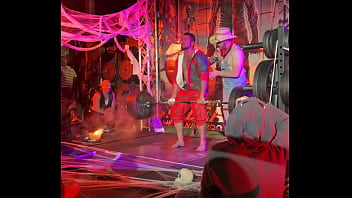 545lbs at a halloween deadlift competition