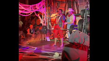 545lbs at a halloween deadlift competition