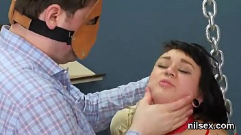 Fierce joy girl gets her fuckholes spread and intensely nailed