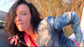 Gorgeous small titted brunette gets analized everywhere