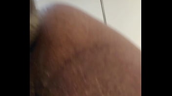 Latino fucks himself using dildo