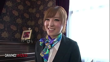 Hikaru shiina teases in stockings before double pleasure