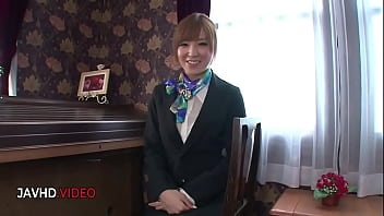 Hikaru shiina teases in stockings before double pleasure