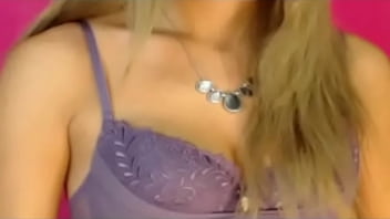 Blond web cam masturbation