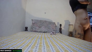 Bianca's mouth & pussy fuck pussy to mouth cum swallow