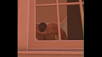 Spycam Bedroom Muscle Bear thumbnail