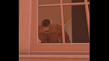 Spycam Bedroom Muscle Bear thumbnail