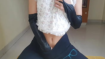 Desi cute girl handjob and missionary creampie orgasm by her stepbrother part99