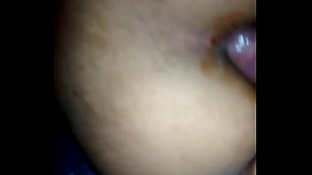 Morena levando pica no cu