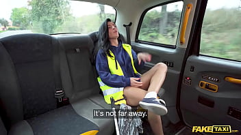 Girl on probation got in my taxi fake taxi