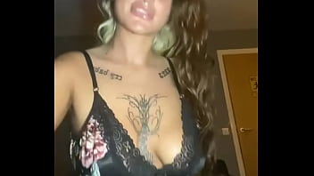 Big titty emo fucks herself hard