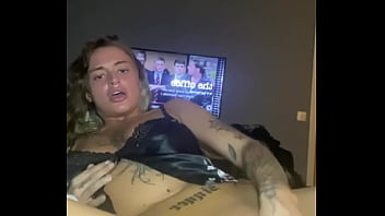 Big titty emo fucks herself hard