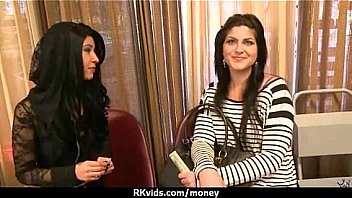 Sensual girl talked into having sex for cash 20