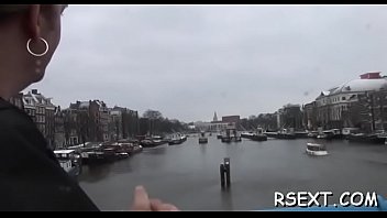 Slutty old lad goes amsterdam