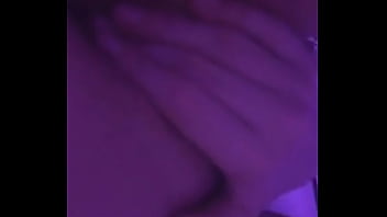 Sexy girl feeling her tits