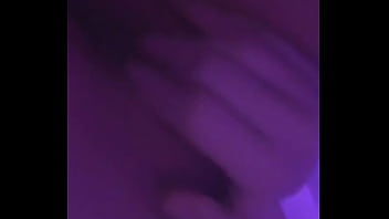 Sexy girl feeling her tits