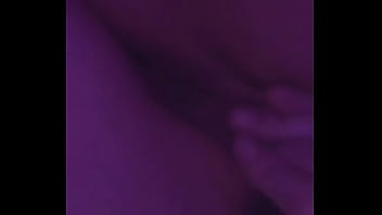 Sexy girl feeling her tits