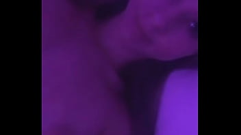 Sexy girl feeling her tits