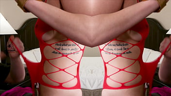 Sarafina modeling two new outfits for us