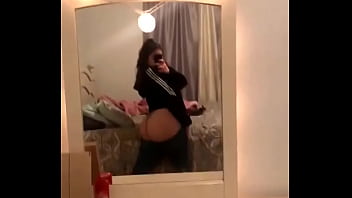 Fat ass sticking out