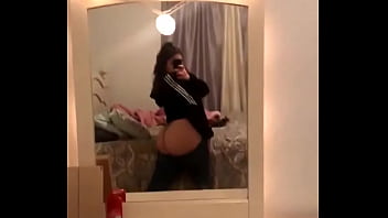 Fat ass sticking out