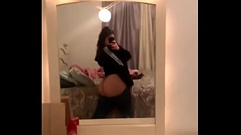 Fat ass sticking out