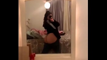 Fat ass sticking out