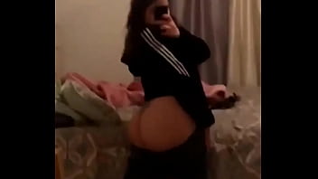 Fat ass sticking out