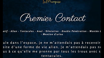 Premier contact french audio porn alien